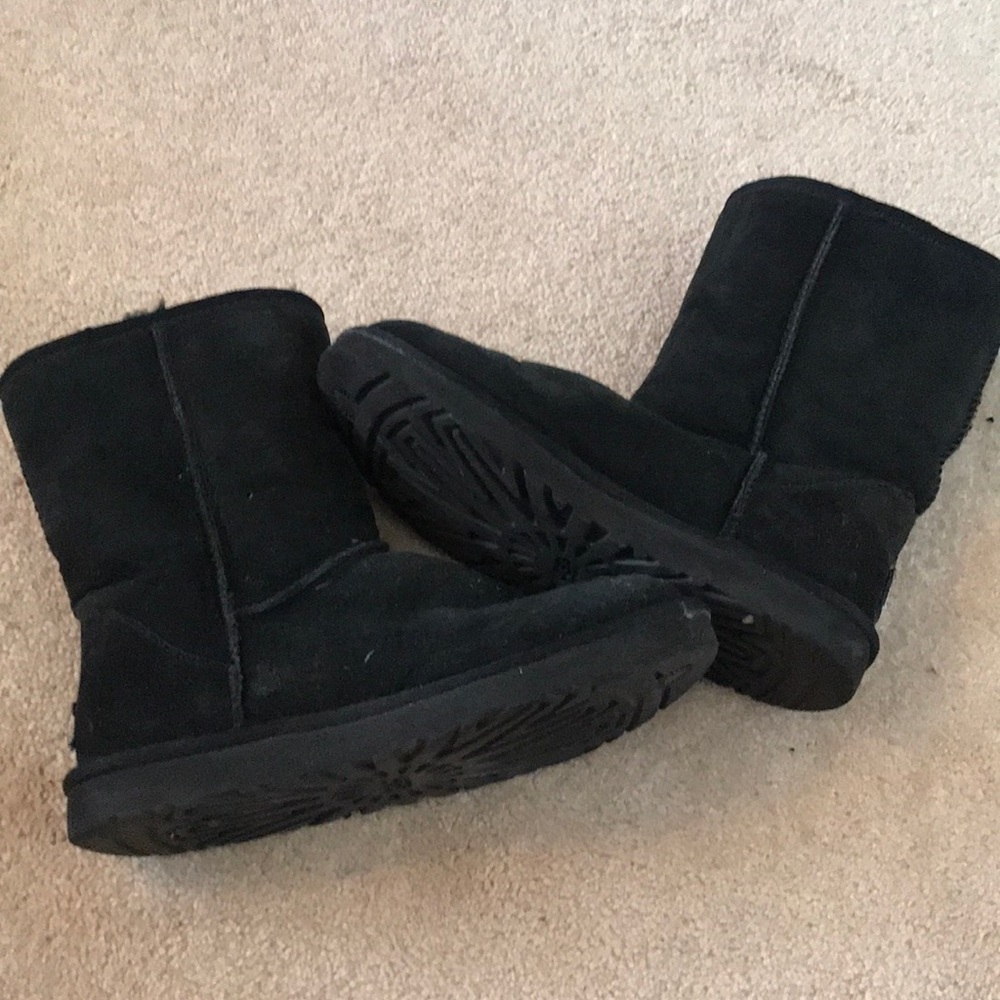 Black classic Ugg’s in great condition.